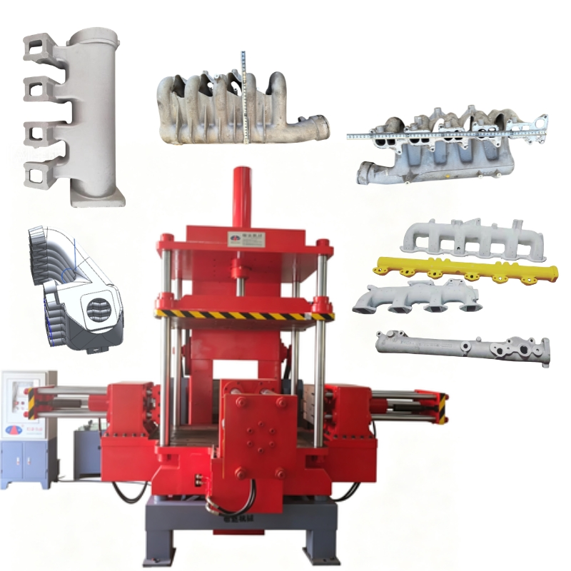 Energieeffiziente Gießmaschine mit Kippvorrichtung für Nichteisenmetall-Autohardware