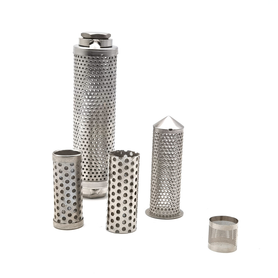 Perforated Metal Filter Tube Basket for Water Treatment