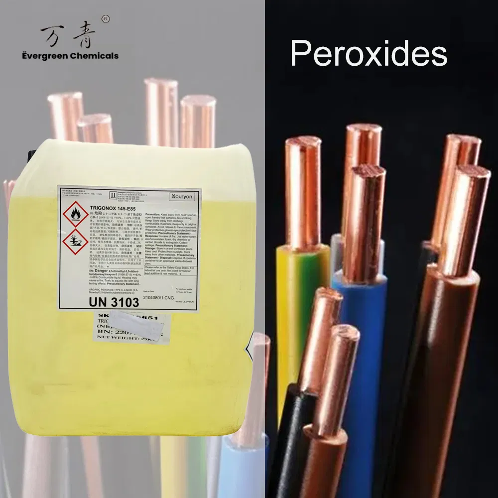 Bifunctional Peroxide for Crosslinking of Natural Rubber, Synthetic Rubbers and Polyolefins