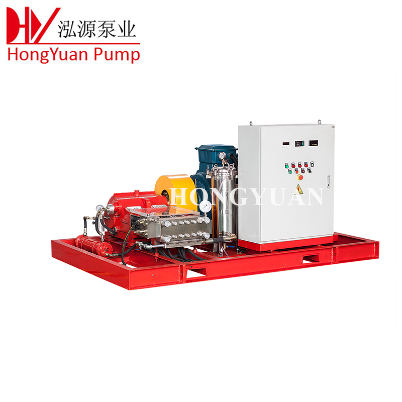 1600bar 40L/M Heavy Duty Water Jet Ultra High Pressure Cleaner for Aluminum Formwork Cleaning