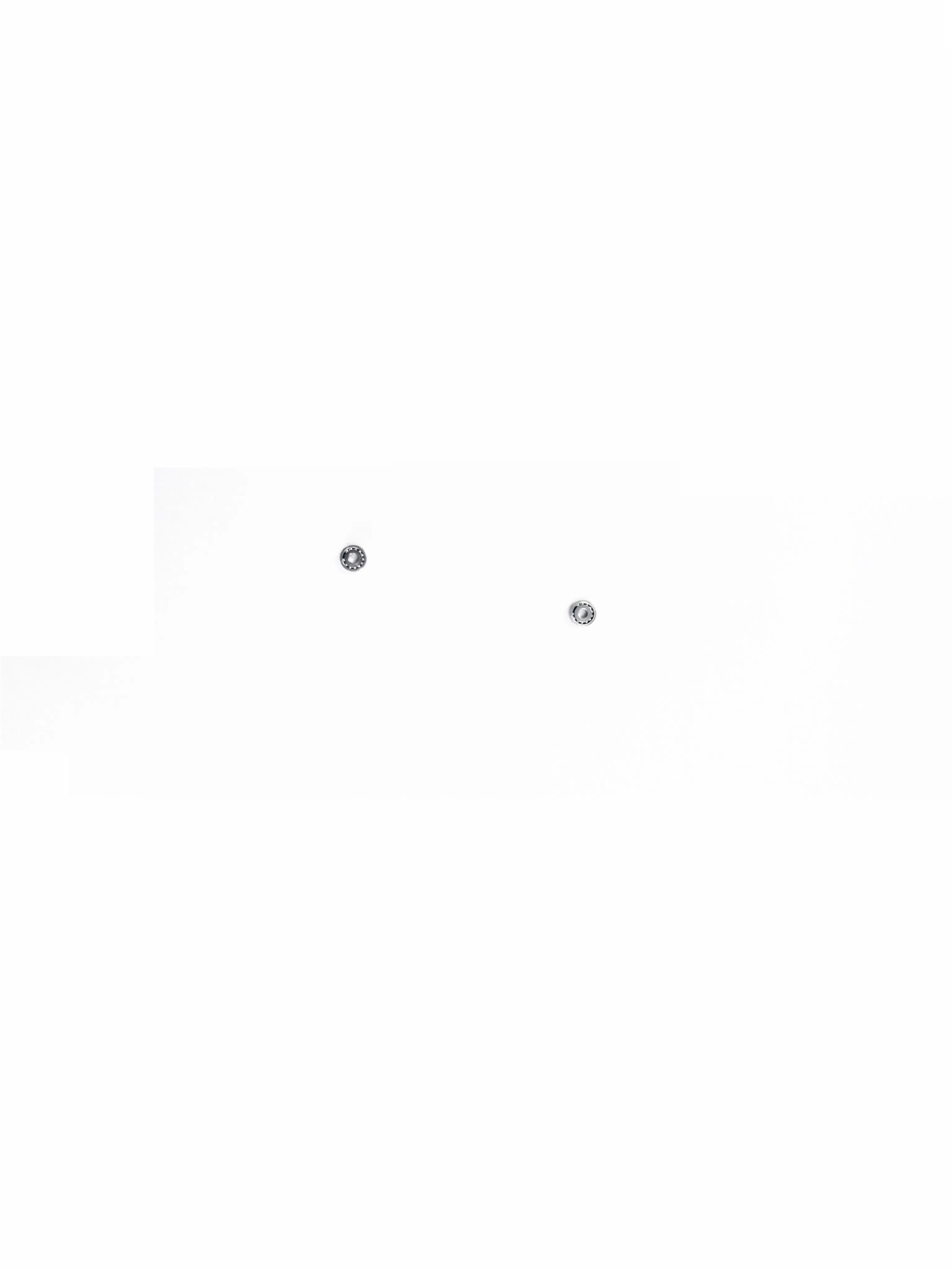 S681 (full ball) Deep Groove Ball Bearings for Low-Speed Flexible Support Shaft Systems