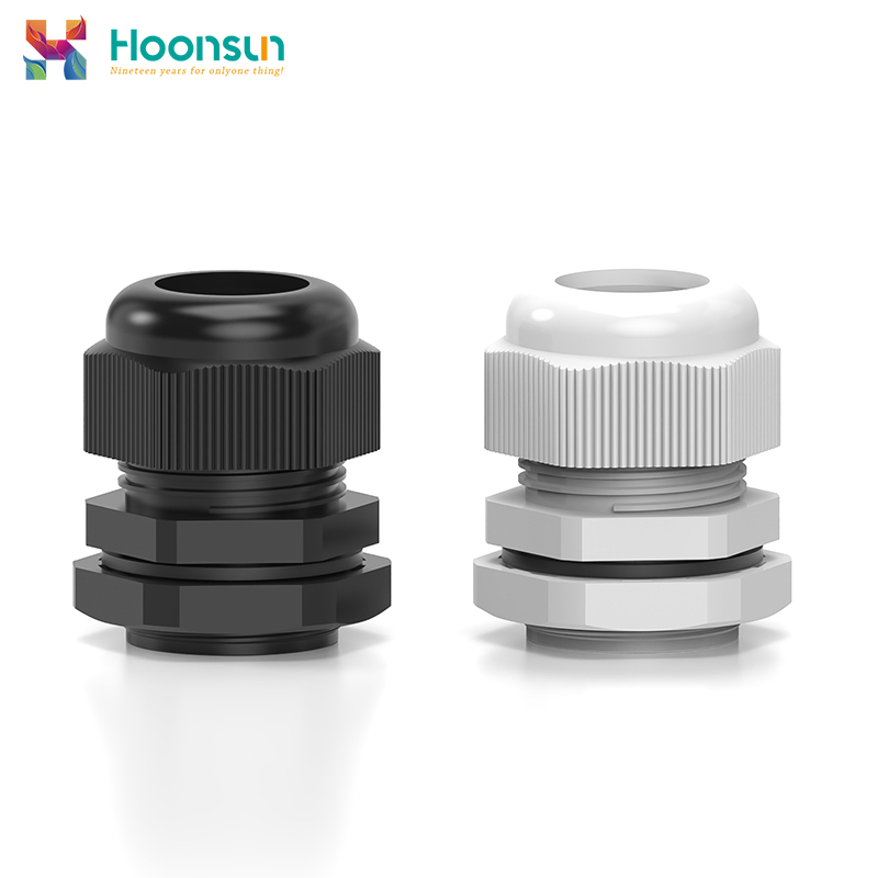 Precision-Crafted Custom Colorizable Nylon Cable Gland, Operating Temperature -40°C to 120°C