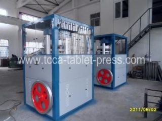 Gran máquina automática de prensa hidráulica farmacéutica de cloro TCCA, prensa de comprimidos de punzón rotativo para fabricación de píldoras con CE