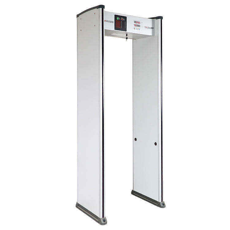 6 18 24 Zones Walk Through Metal Detector Single Arched Door Frame Type Metal Detector