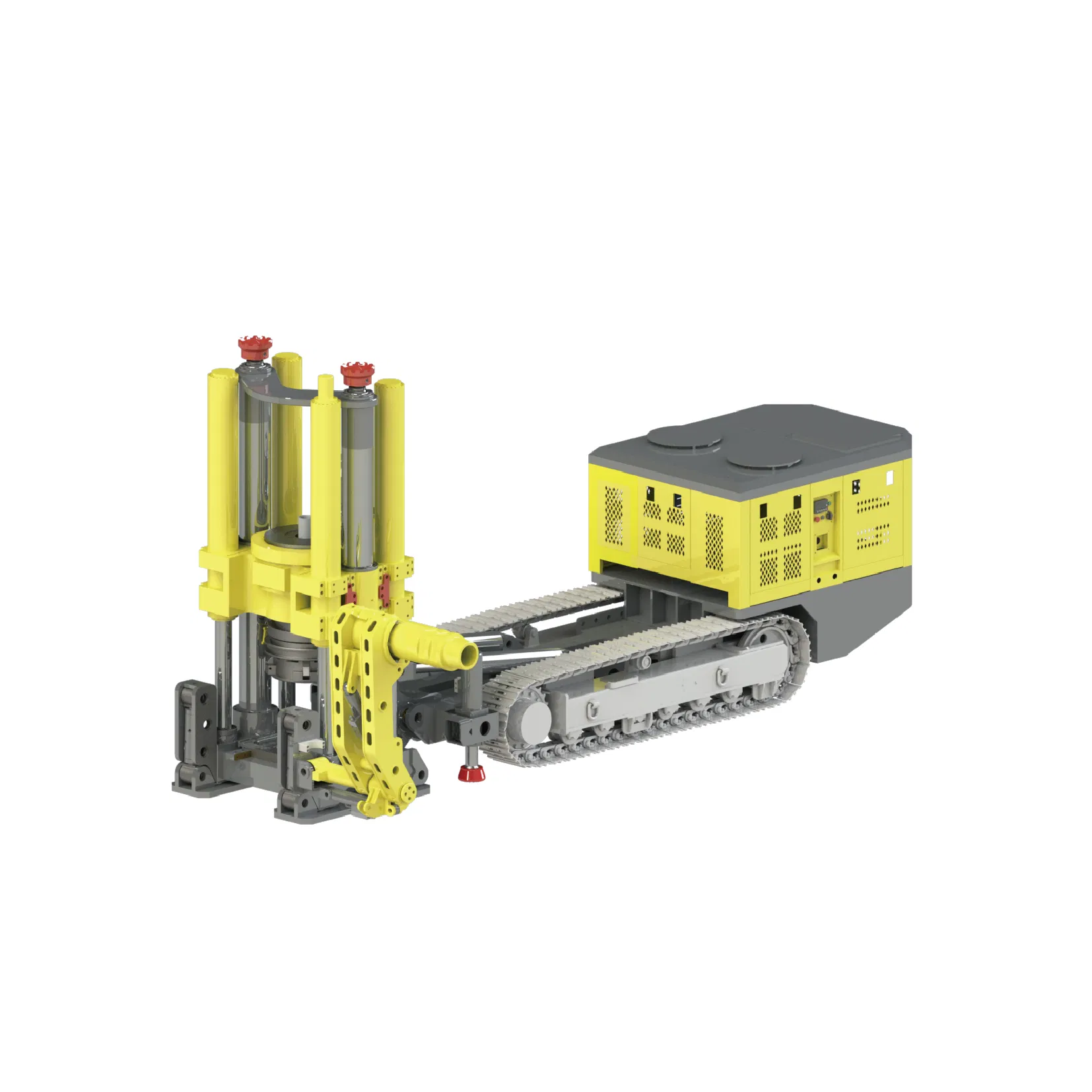 AT-2000LD Raise Boring Deep Well Mining Tunnel 600m Depth Vertical Shaft Ventilation Borer Drill Rig Machine