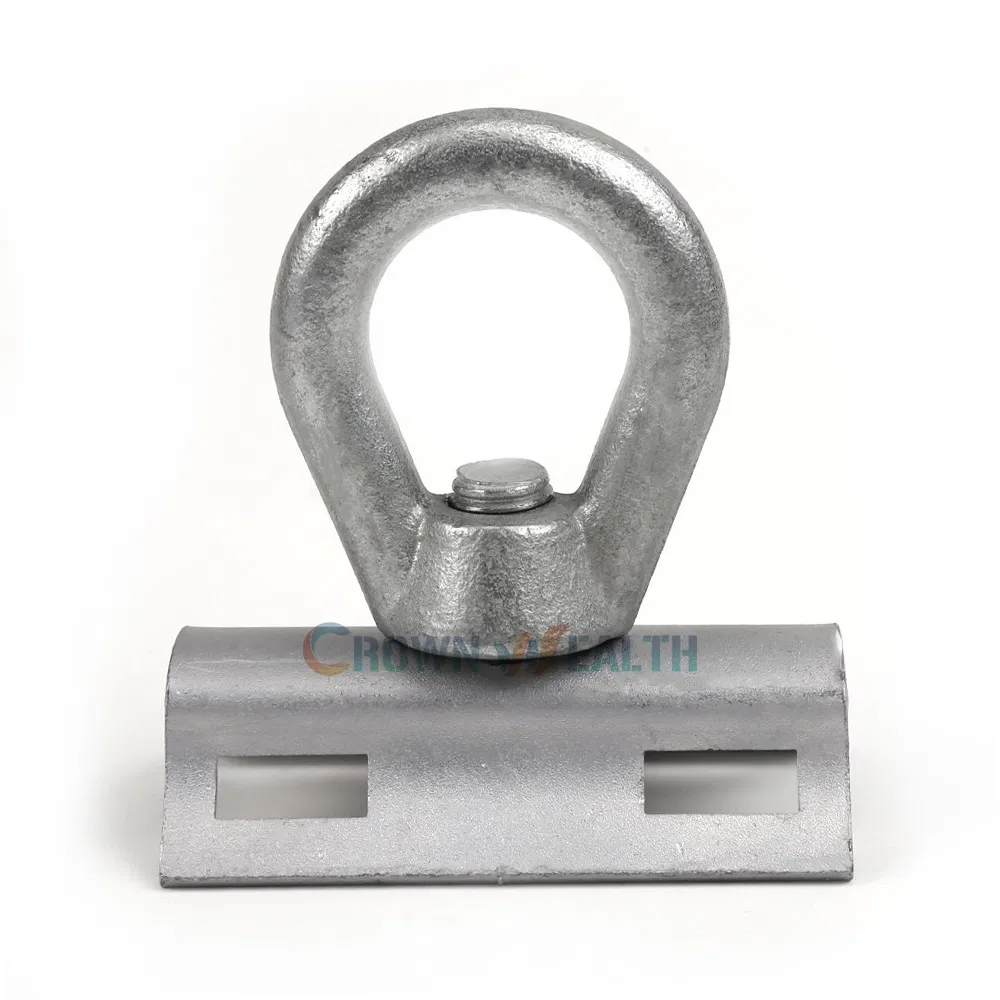 Custom Pole Line Fastener Metal Hook Band Mounting Bracket