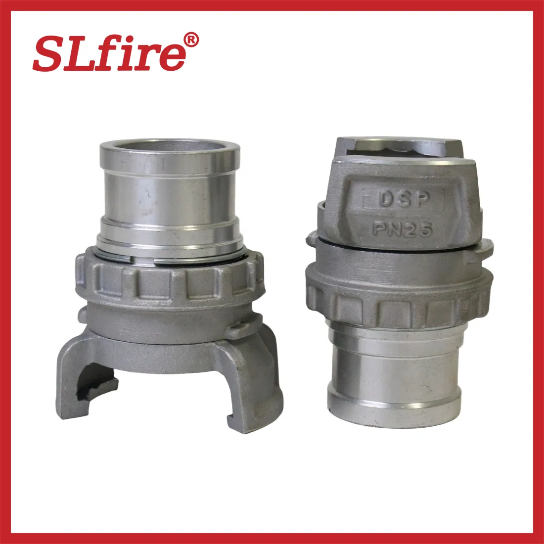 Aluminium Guillemin Coupling Hose Connection with Locking Ring Helix Coupling