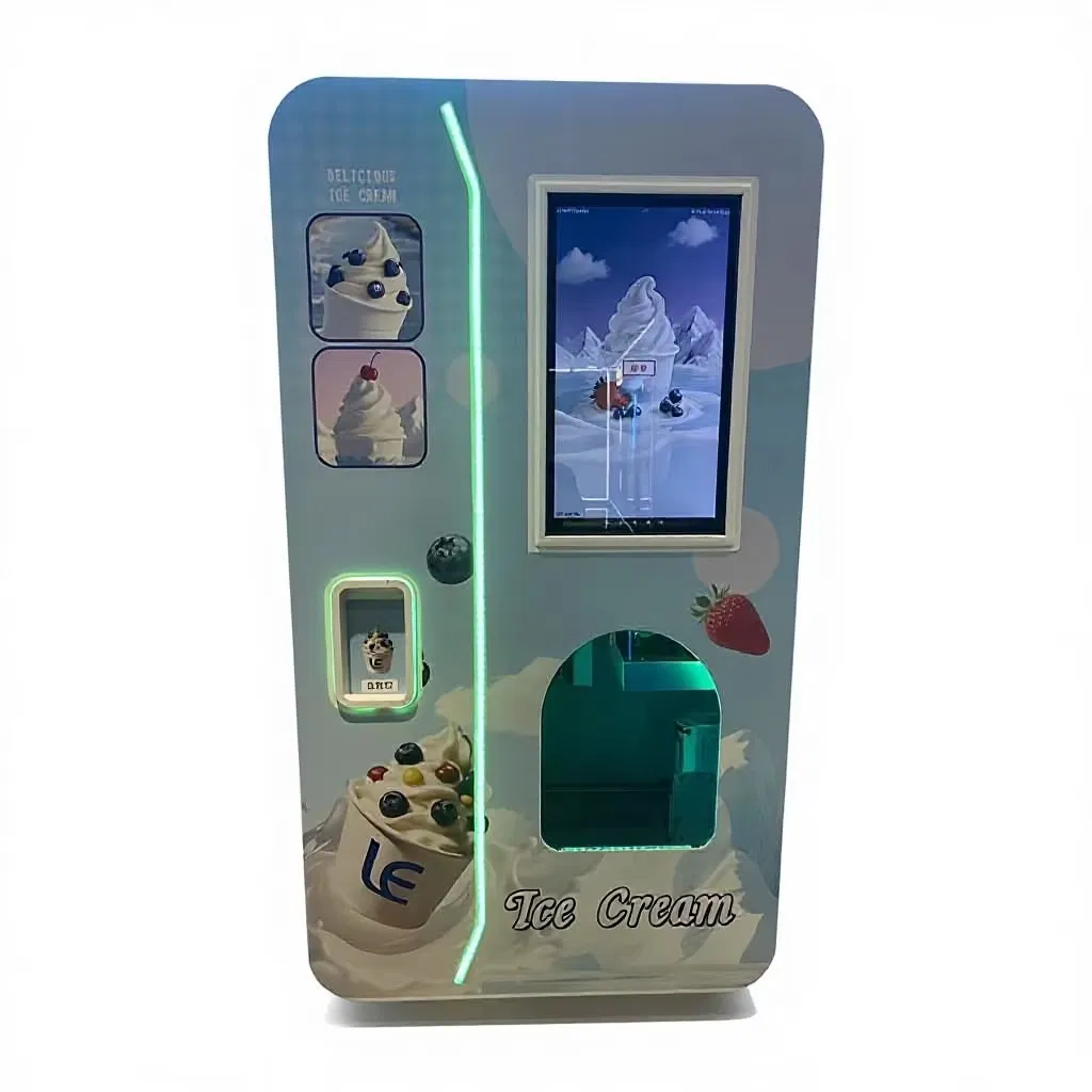 Stazione di distribuzione di gelati Smart Serve con integrazione SDK