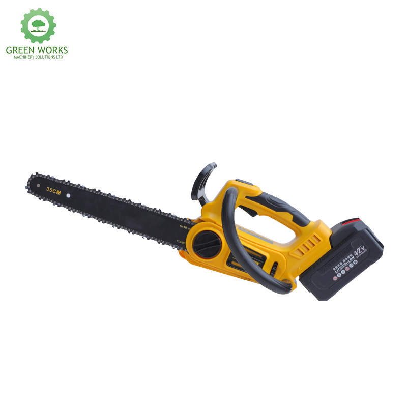 42V Single-Handle Portable Cordless Electric Chainsaw ND5510 - Auto Oiling