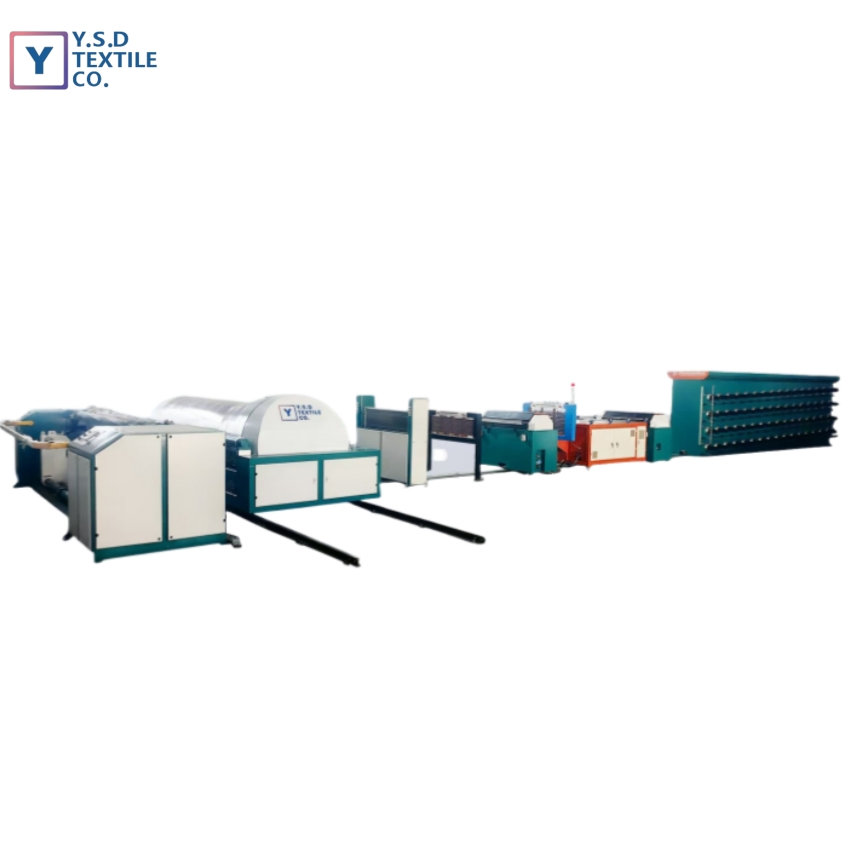 High Speed Mother Yarn Split Warping Machine New Condition Textile Machine Part Cloth Cutting Manufacturing Plant