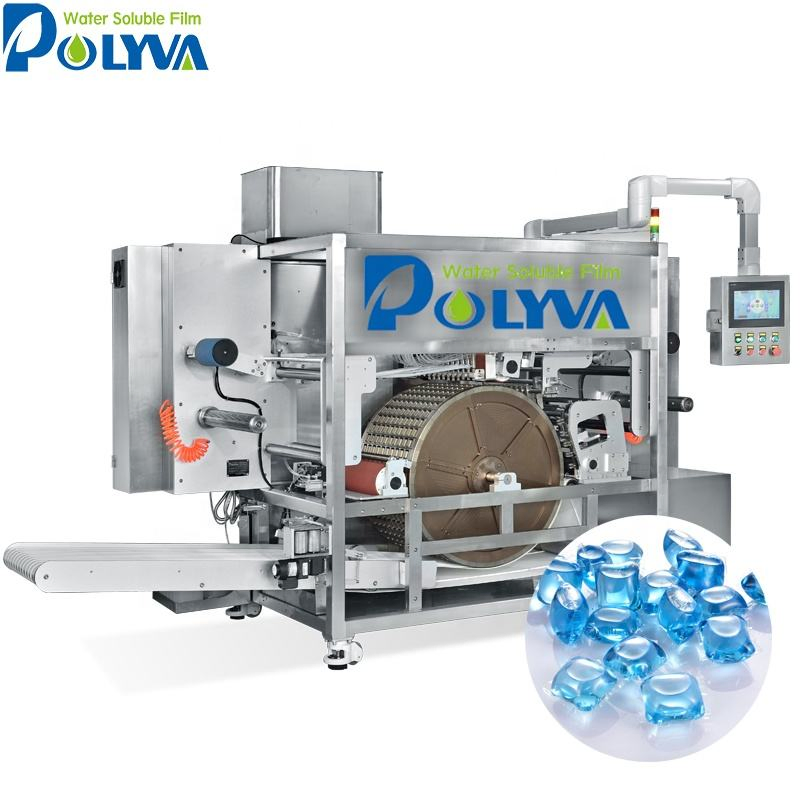 Vertical Liquid Detergent Pod Capsule Soluble Film Making Filling Machine