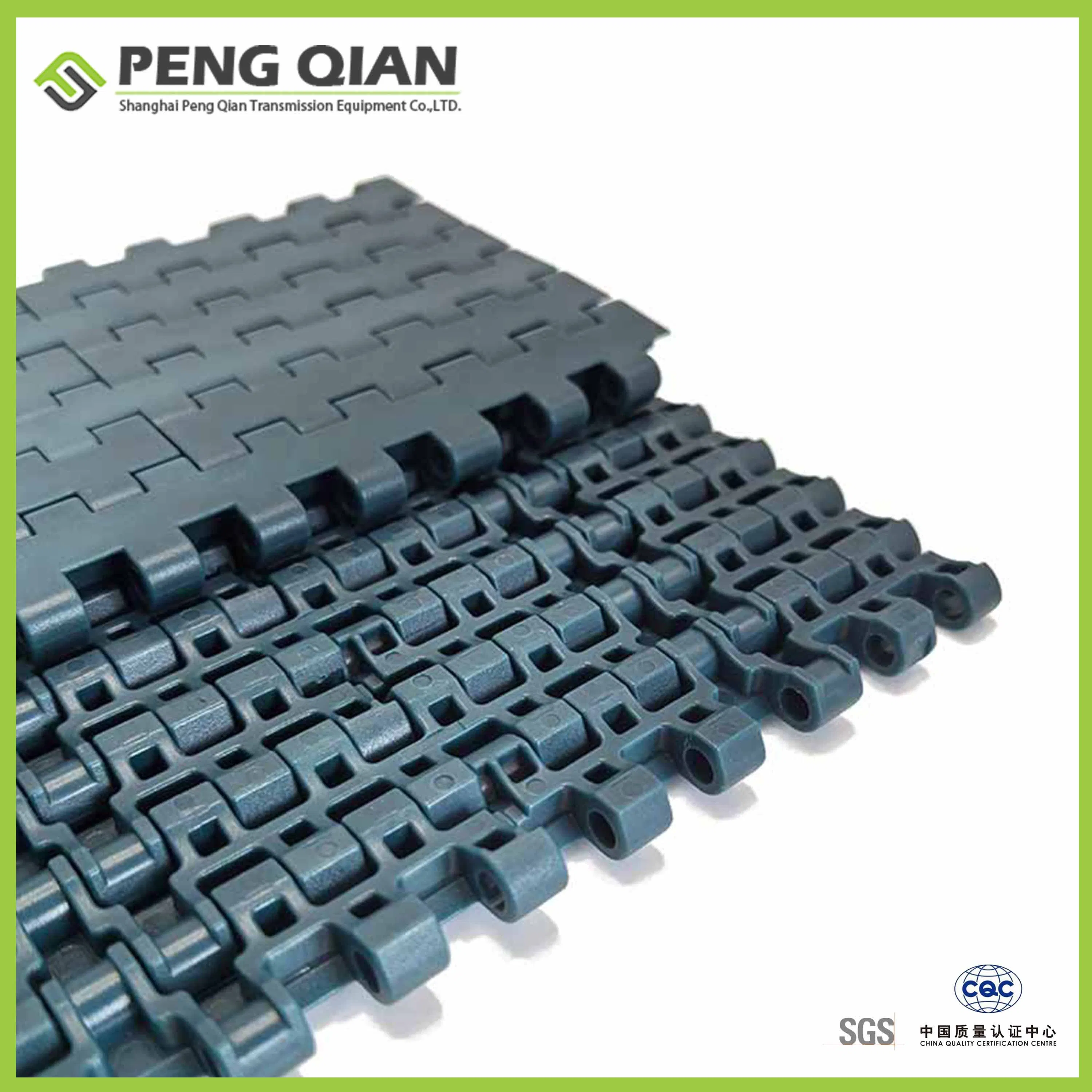 Durable Plastic Conveyor Chain for Food Beverage Carton Packaging Flush Grid Flat Top Spiral Perforated Flexible High-Performance Conveyor Modular Belt