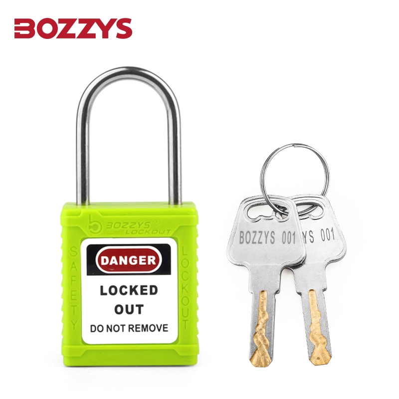 4mm Thin Steel Shackle Safety Padlock, Stainless Steel Shackle Padlock (BD-G71)