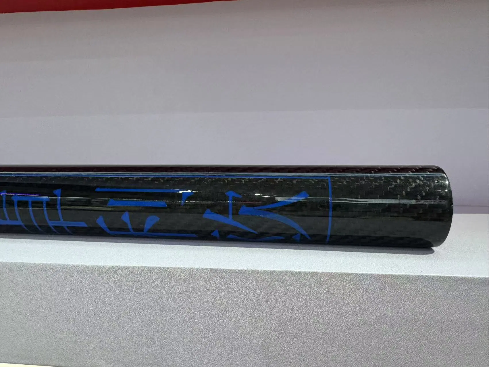 Carbon Round Tube - Twill Weave, High-Temperature Resistance, Glossy Surface
