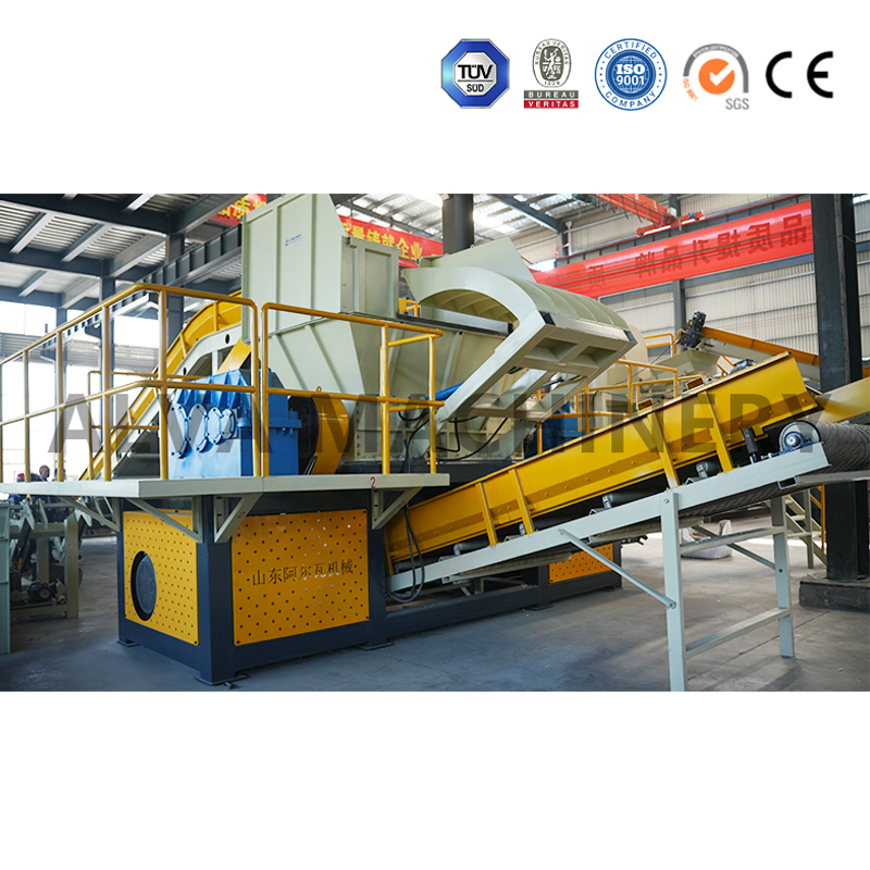 High Torque Double Shaft Shredder for Aluminum Scrap