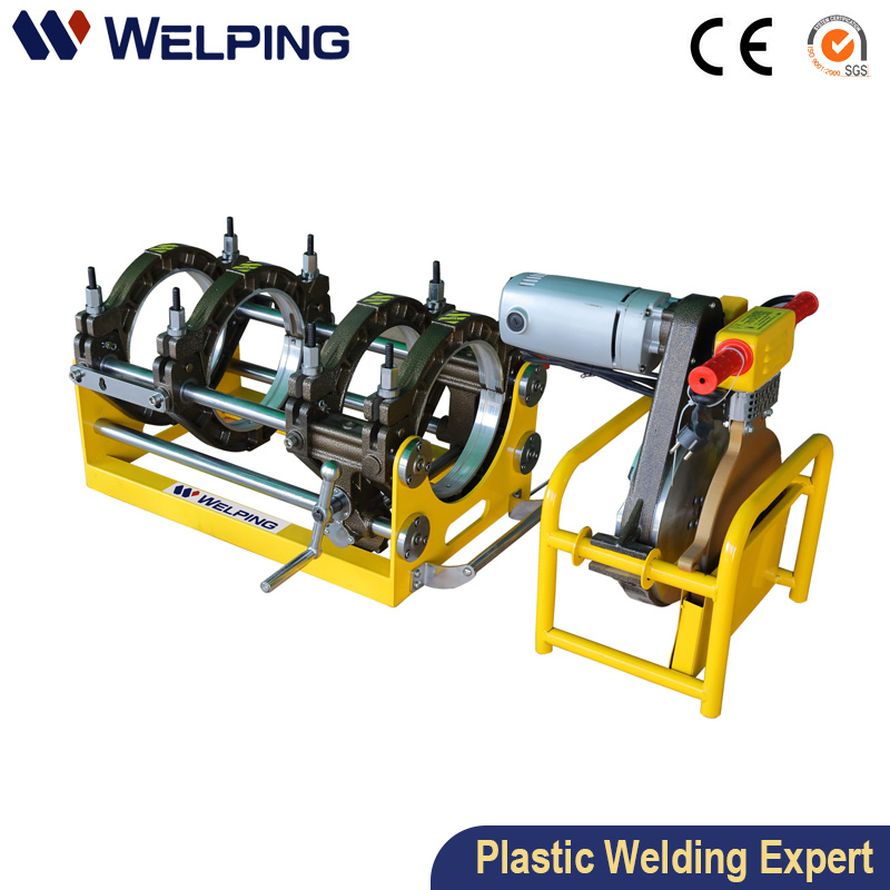 250 mm manuelle HDPE-Rohr-Stumpfschweißmaschine