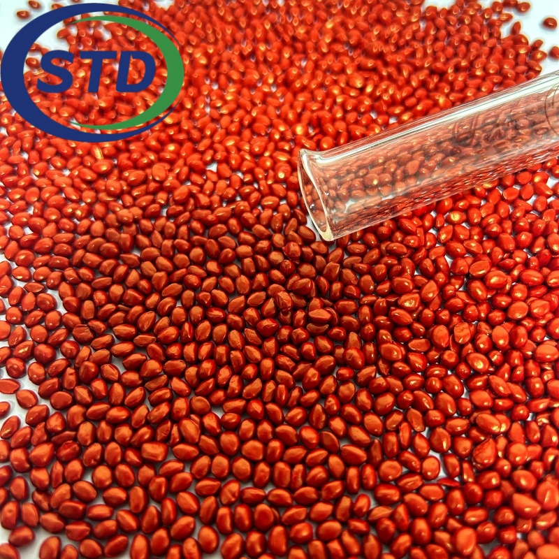 High-Pigment Red Master Batch for Injection Molded Toys and Household Items Color Masterbatch