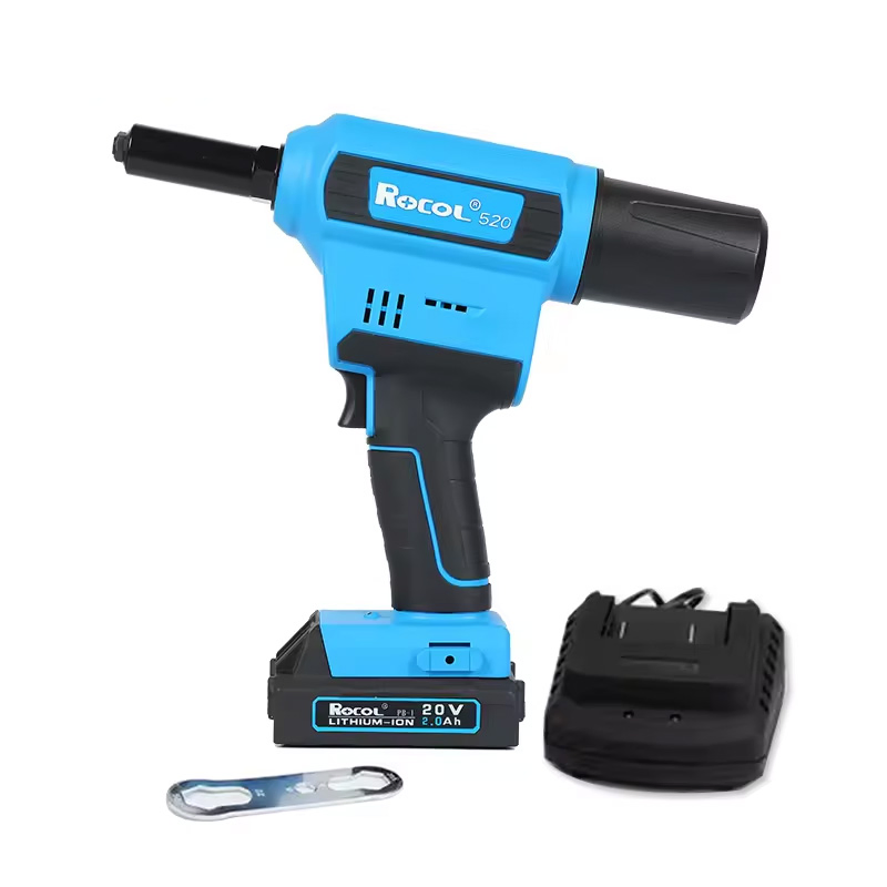 RL-520 Electric Riveting Tool Lithium Battery Rivet Gun 2.4-6.4mm