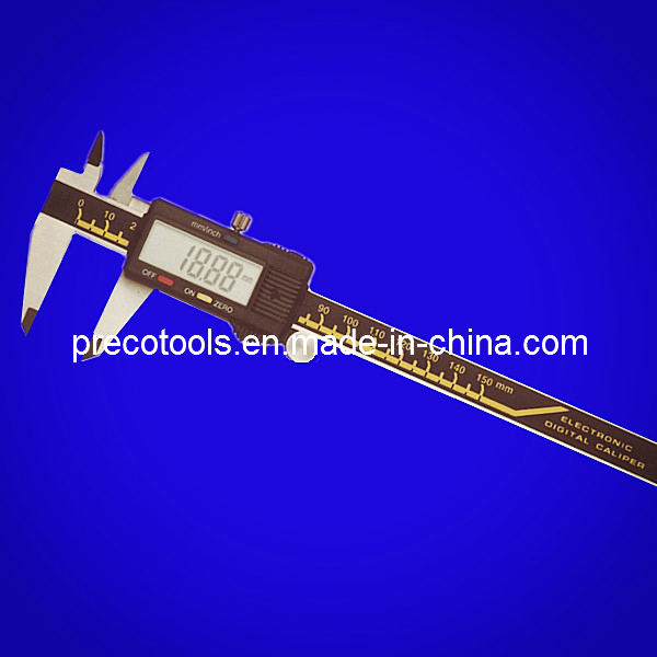 Precision Three-Key Electronic Digital Vernier Caliper (150mm, 200mm, 300mm)