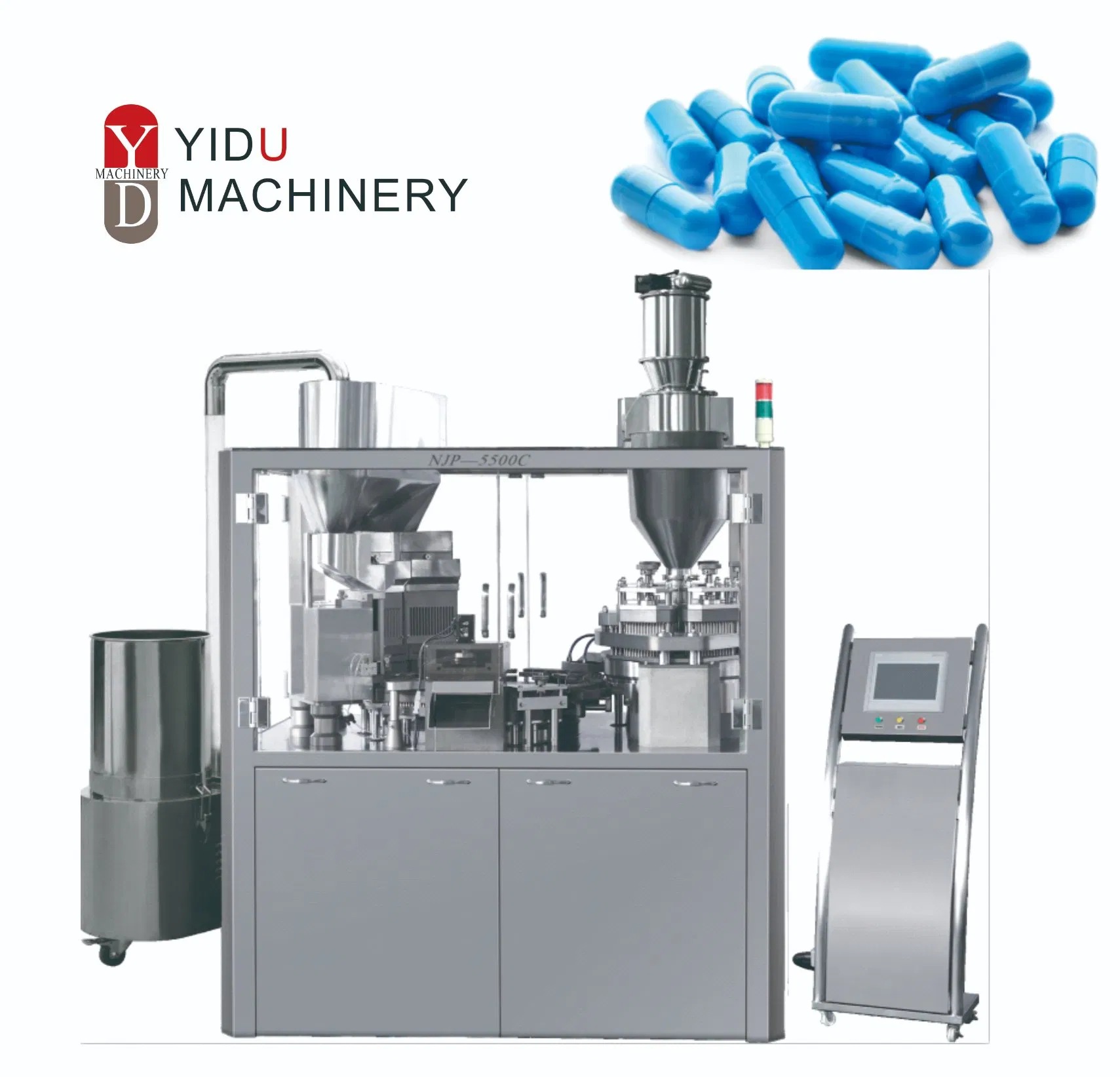 NJP-5500C Automatische Kapselabfüllmaschine zur Herstellung von leeren Hartgelatinekapseln für Pulver, Pellets und Pillen