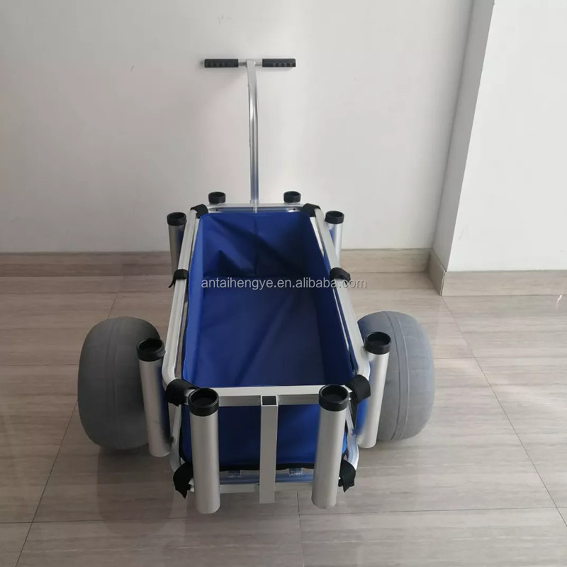 Aluminium Beach Fishing Cart with Balloon Wheels