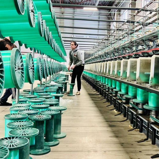 High Speed Ring 24 Spindles Textile PP Polyester Nylon HDPE Plastic Filament Small Heavy Thread Twine Yarn Ply Twister