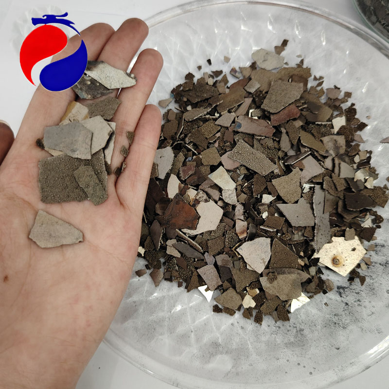 Electrolytic Mn99.7 Manganese Metal Flakes for Electronics and Alloys