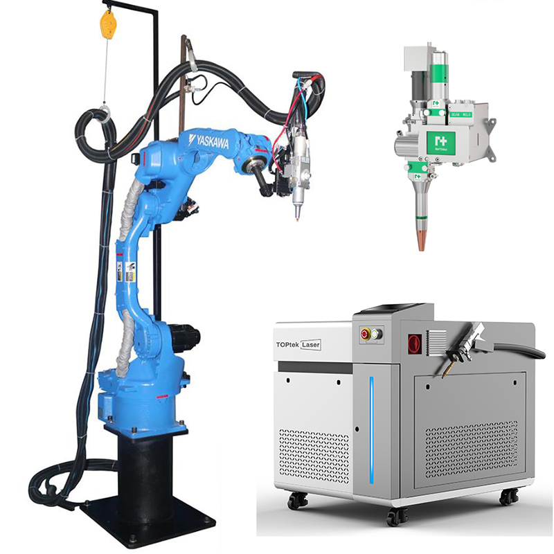 Robotic Automatic Continuous Fiber Laser Welding Machine 2000W 3000W 6000W for 3D Scanner Robotic Arm MIG TIG Arc Mag Welding