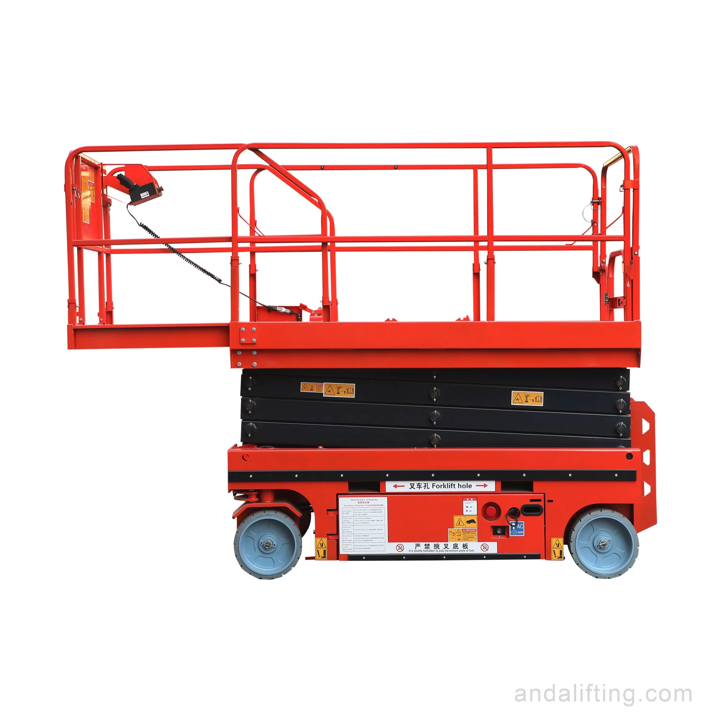12m Self Propelled Scissor Lift for Indoor Outdoor Aerial Work