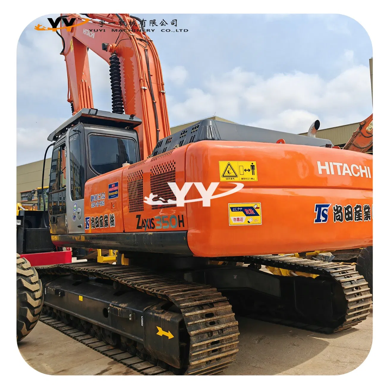 Hitachi Zx350 Used Excavator in Good Condition for Large Excavators