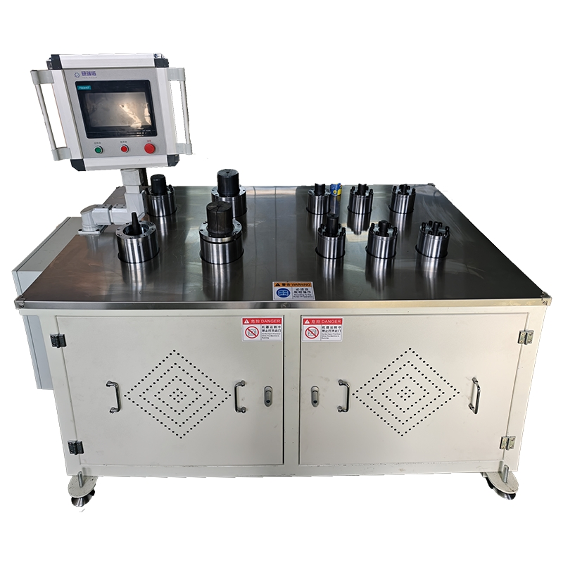 10-Station CNC Tube End Forming Machine Automatic Pipe Rounding & Sizing Equipment for Automotive, HVAC & Furniture Applications