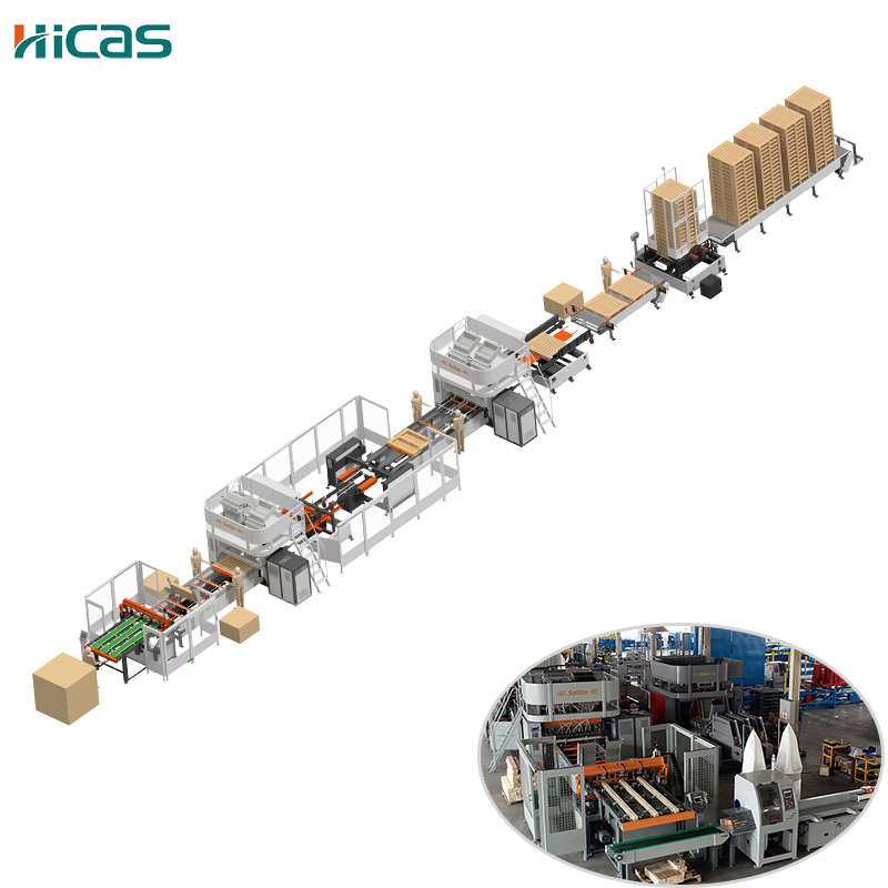 Multifunctional European Pallet Nailing Machine Industrial Grade Automatic Pallet Making Machine