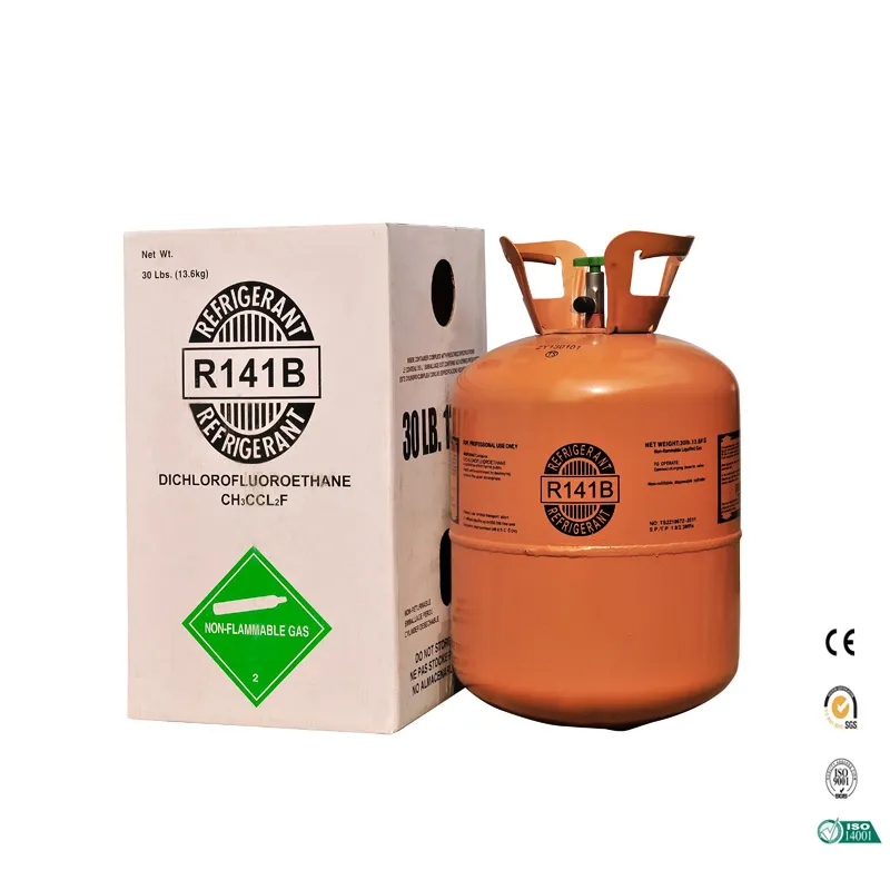 CH2ccl2f Disposable Cylinder 13.6kg R141b Refrigerant Gas