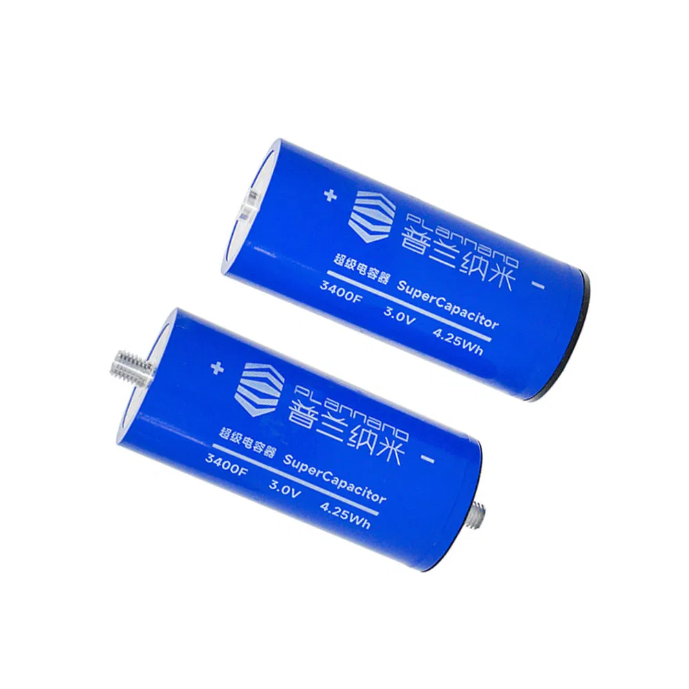 3.0V 3400F Class A Cylindrical Super Capacitor High Power Low Internal Resistance Capacitor