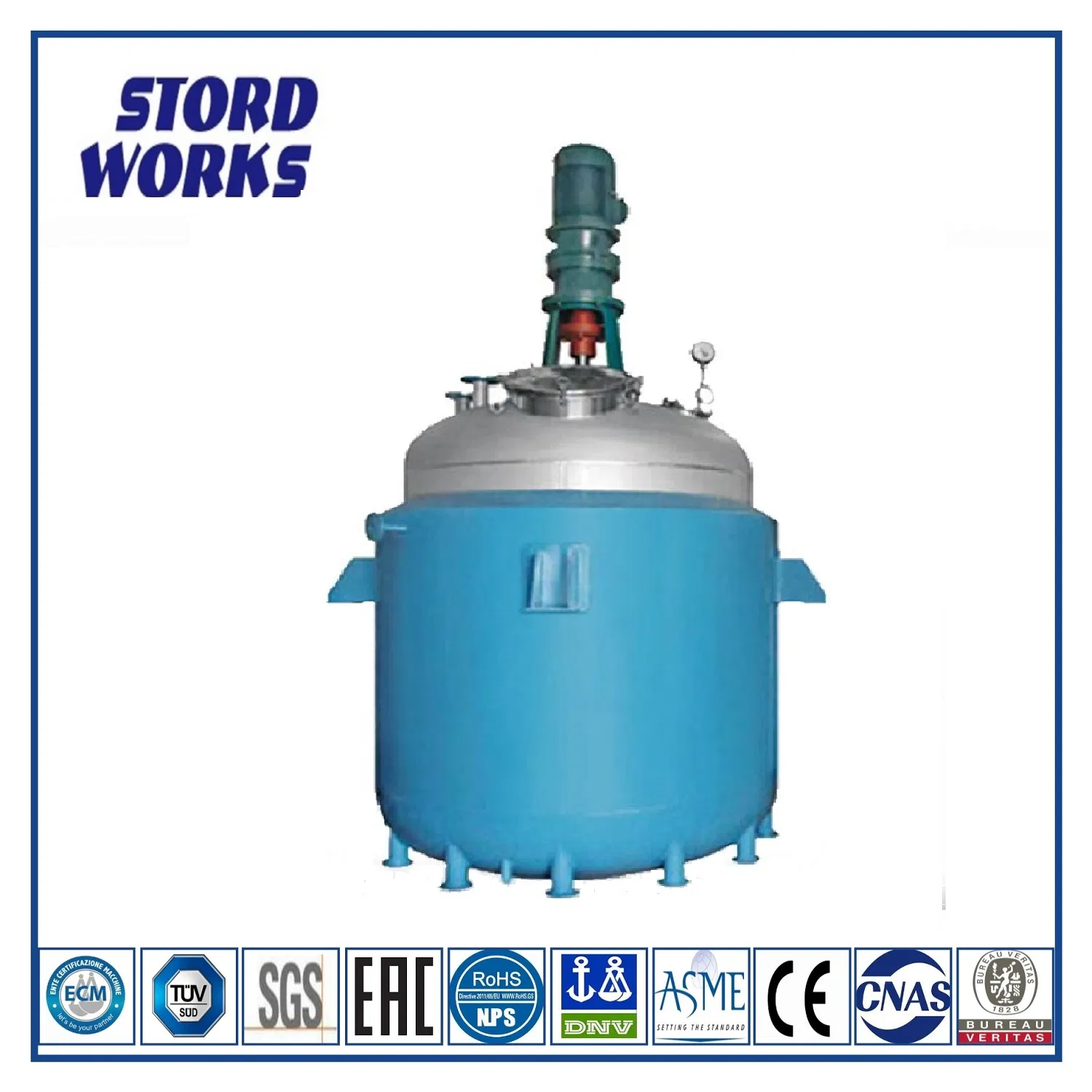 Stainless Steel Oil Refining Reactor