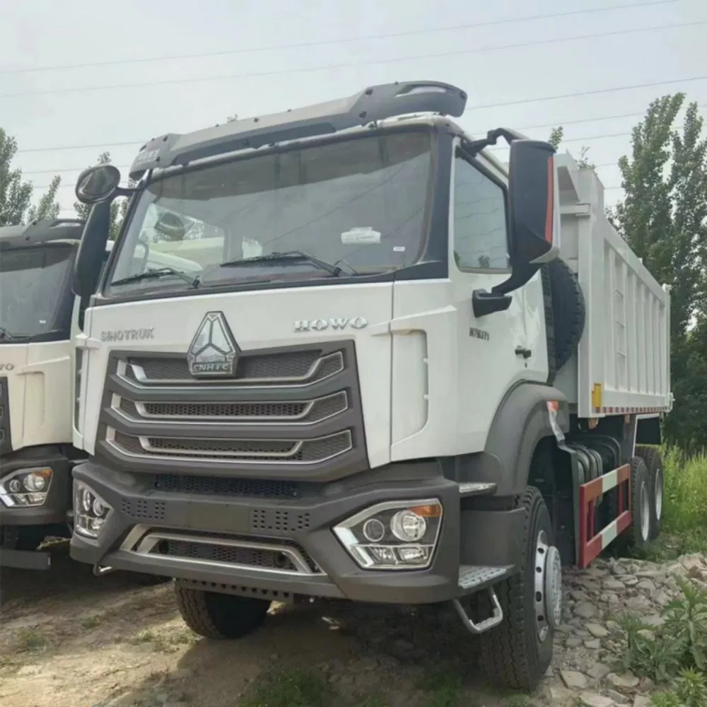 Nuovo camion ribaltabile Sino HOWO 6X4 per carichi pesanti alimentato a diesel con sterzo a destra standard di emissioni Euro 2