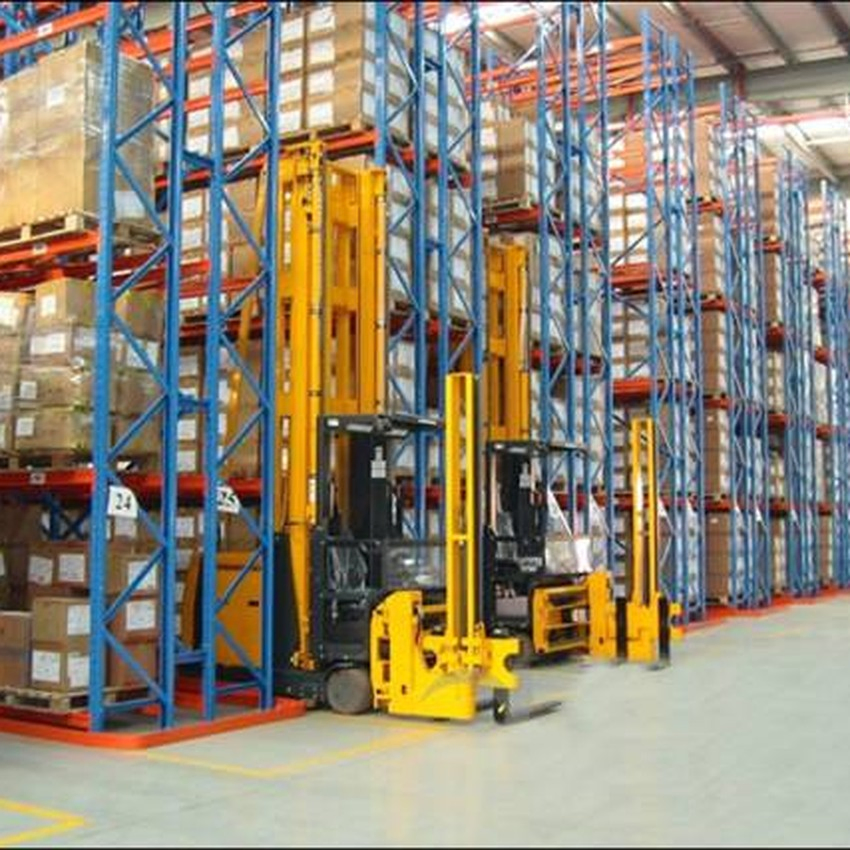 Customized Industrial Heavy-Duty Steel Shelving Units for Efficient Warehouse Storage Solutions