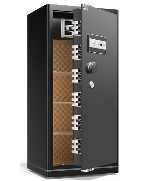 Caja fuerte de lujo de la marca Weichi con sistema de seguridad de cerradura digital electrónica avanzada