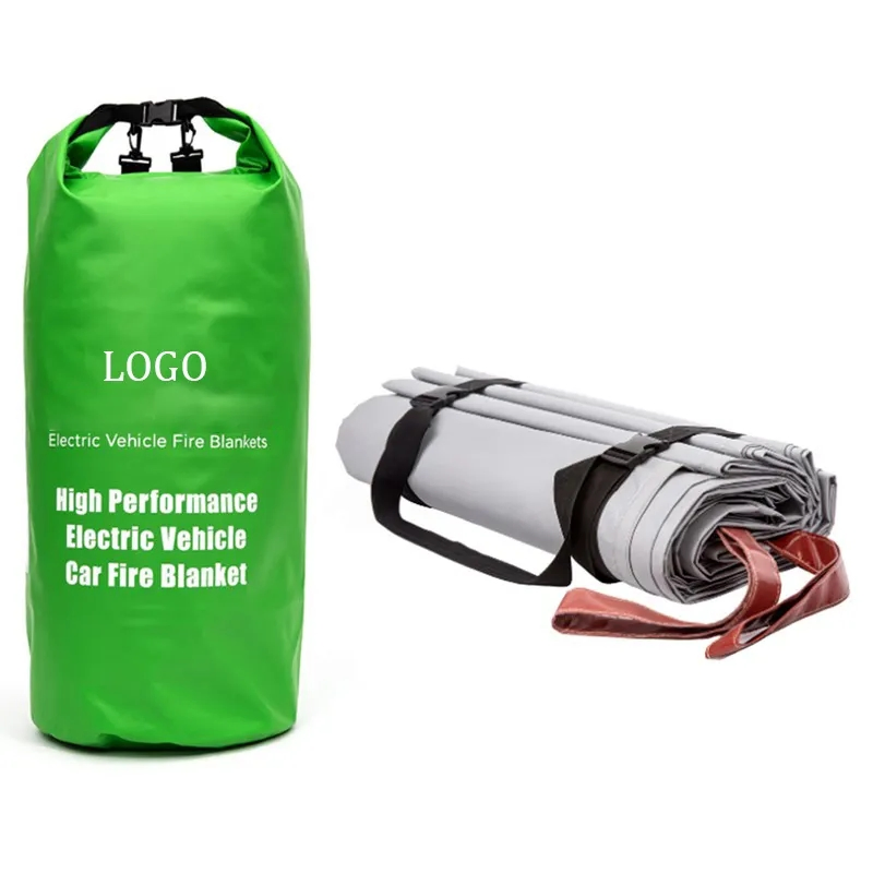 High Temperature Car Fire Blanket with EN13501