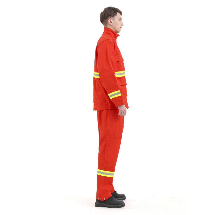 Uniforme antincendio personalizzato per soccorso e emergenza, tuta per la lotta agli incendi boschivi per la soppressione