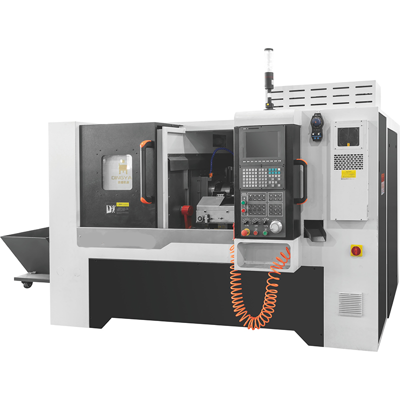 Dy-DJ260d High Cutting Precision Butt Double Spindle Double Turret CNC Lathe Machine