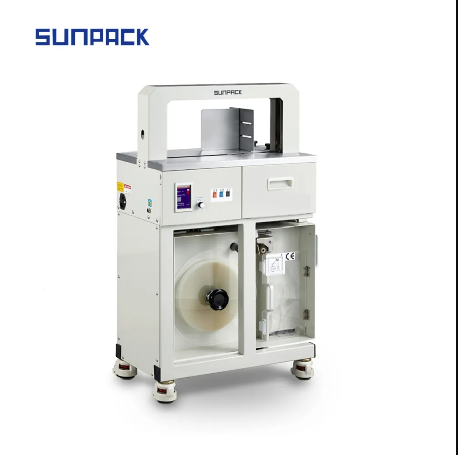 Sunpack Automatic High Tension Banding Machine for Special Shaped Products Bundling