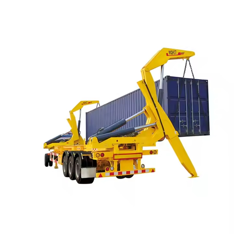 MQH37A 37 Ton Container Side Lifter Trailer for 20FT 40FT Container Loading
