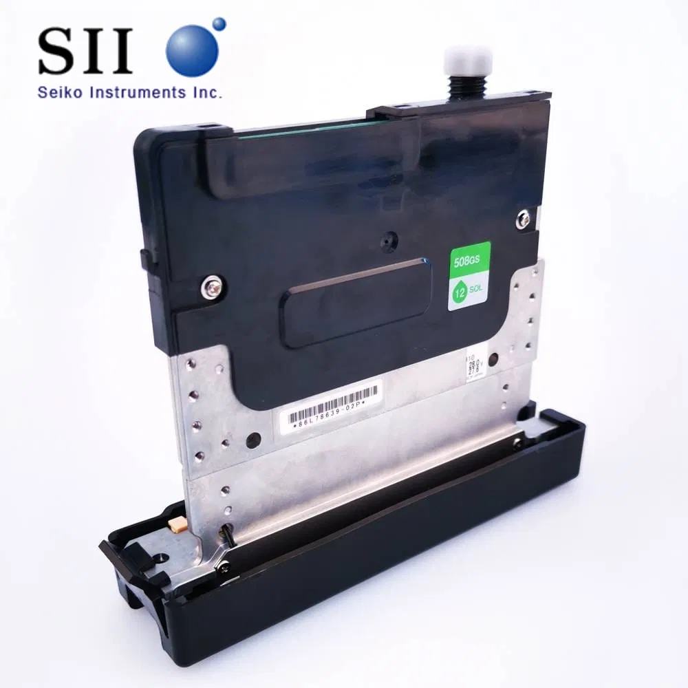 Seiko SPT 508GS 12PL Printhead for Challenger/Phaeton, Zhongye, Crystaljet Solvent and Water Based Printers