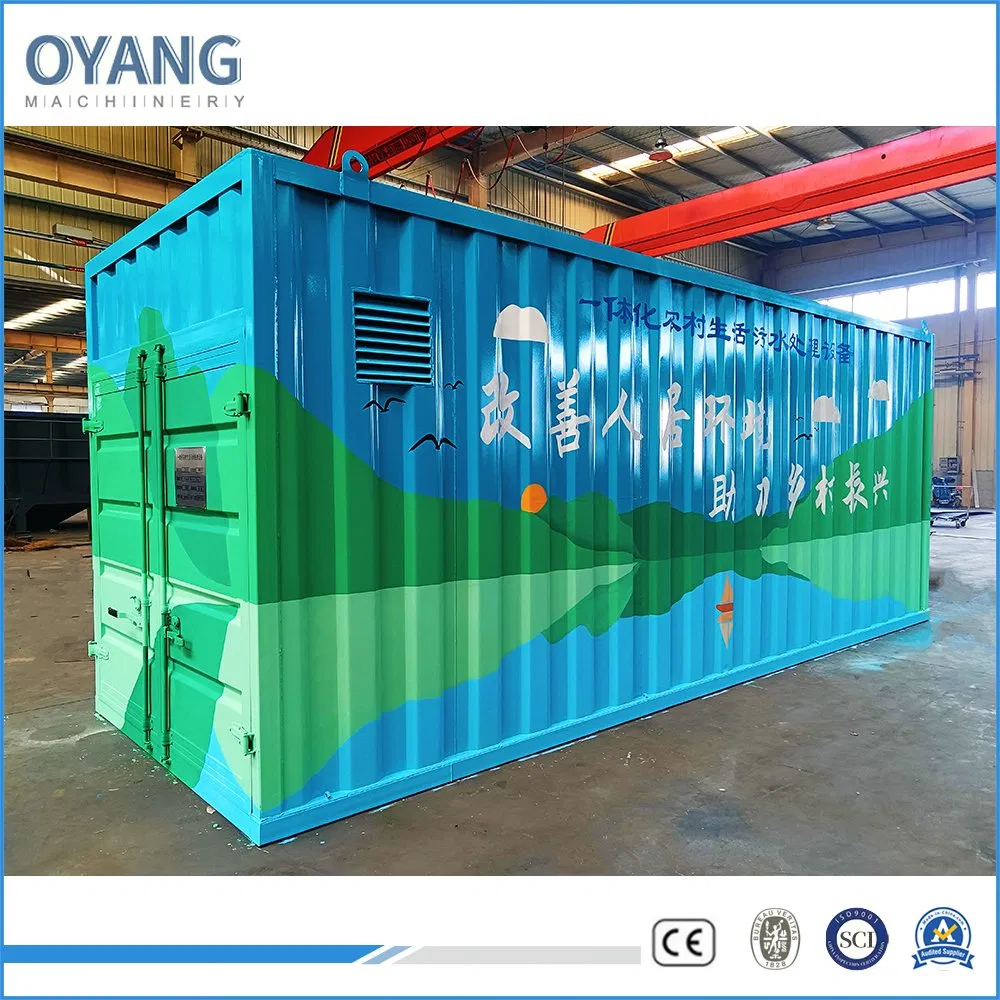 Packaged Waste Water Equipment System Sewage Treatment Plant for Farming Plastic Recycling with Membrane/Mbr/Mbbr/Aao/Biological Treatment Process