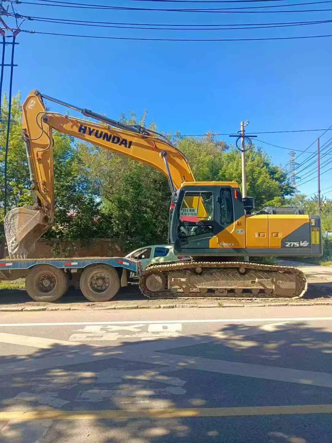 99 New Hyundai High Strength Hydraulic Excavator for Mining Sites