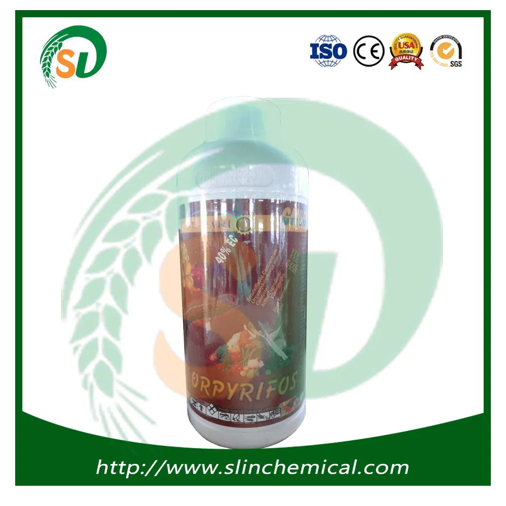 Clorpirifos 20% EC 38,7% EC 40% EC 48% EC 15% GR 75% WG Agrofarmaco Pesticida