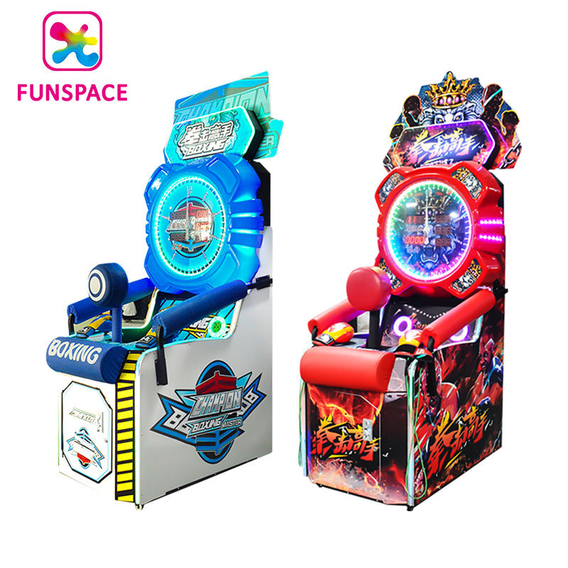 Coin Operated Electronic Arcade Punching Boxing Sport Game Machine
