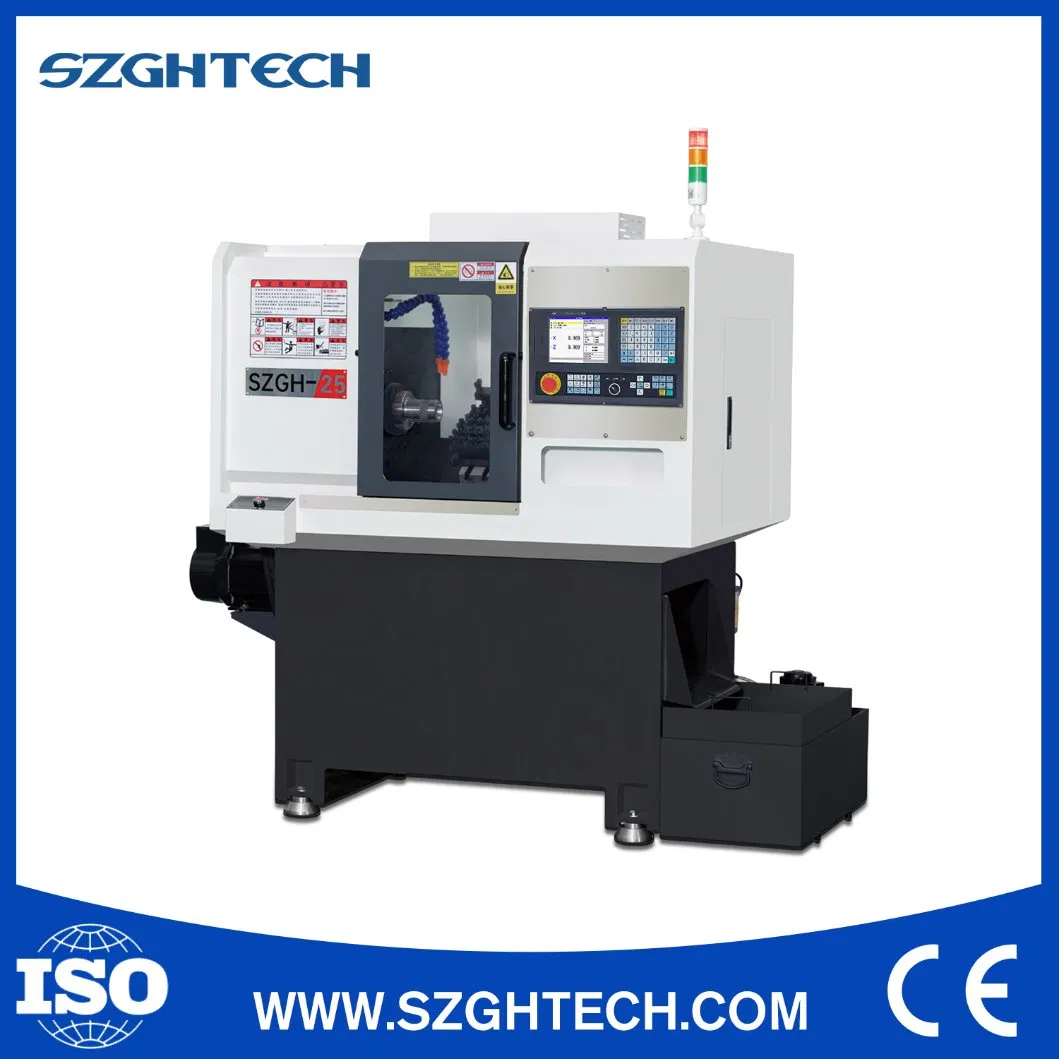 Torno CNC mini de alta precisión para máquina de torno CNC de 3 ejes