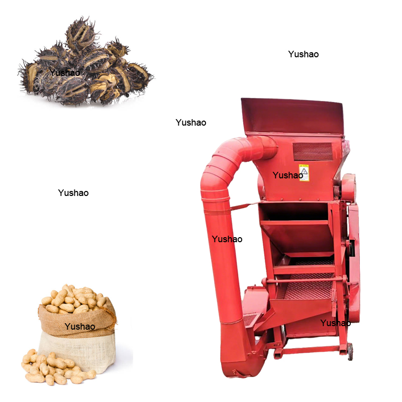 Electric/Diesel Peanut Thresher Machine Farm Machinery Peanut Huller Sheller Groundnut Thresher